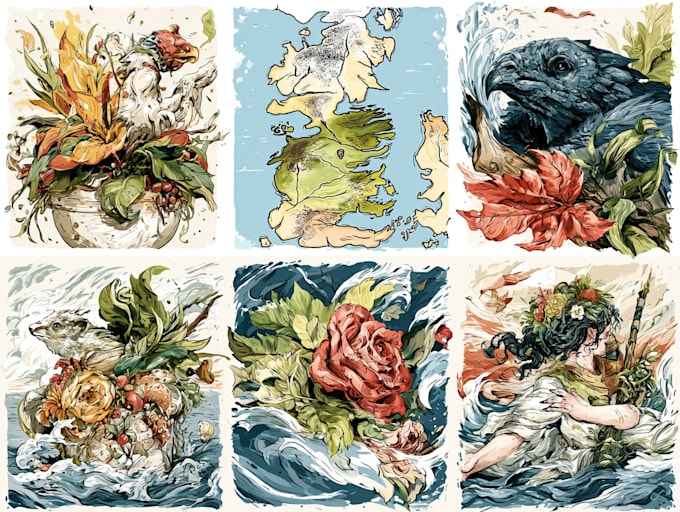 create high quality bespoke fantasy maps