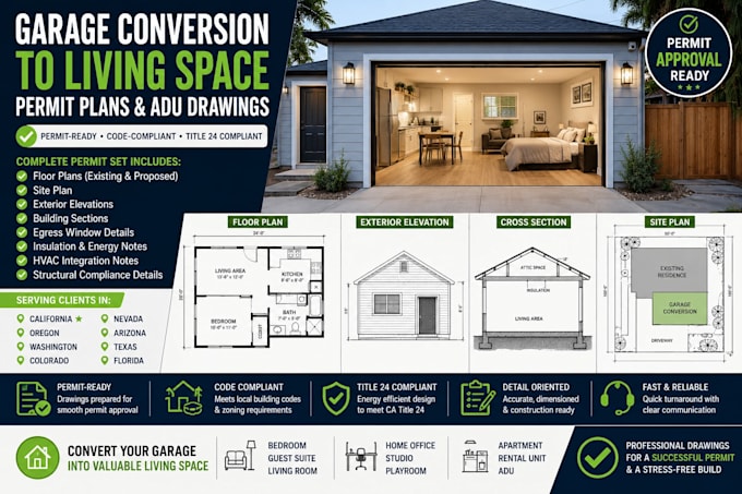 home addition floor plans and permit drawings