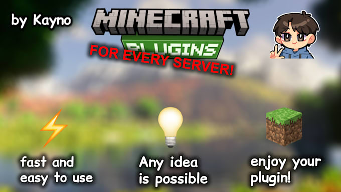 dev a minecraft plugin for you
