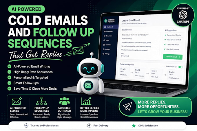 generate ai powered sales email and follow up sequences