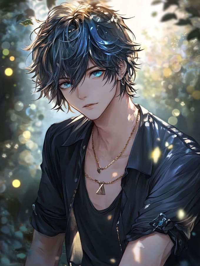 design visual novel anime character