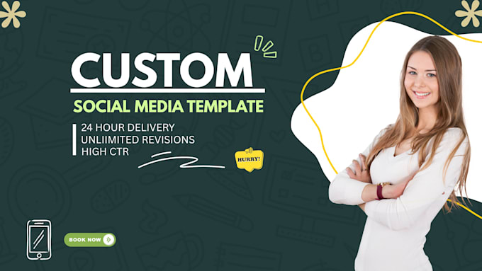 design professional youtube thumbnails and social media posts