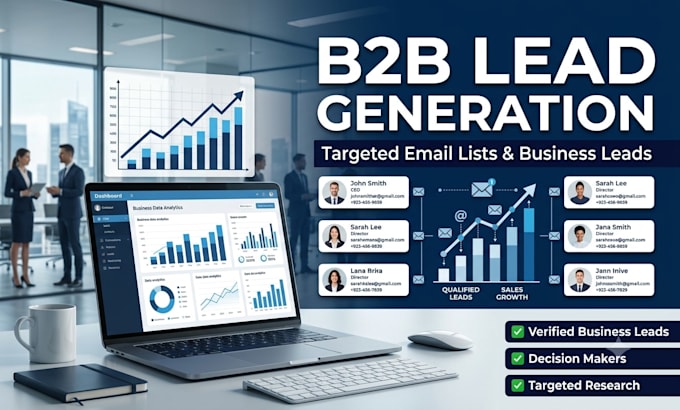 b2b lead generation and targeted email list building