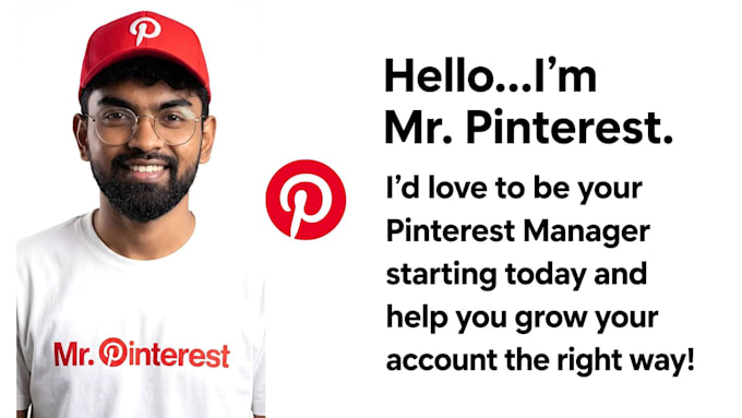be your pinterest marketing manager and SEO expert