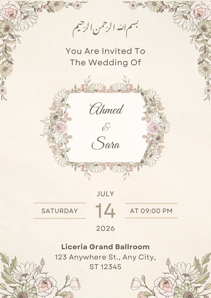 a professional flyer in canva flyer for your business