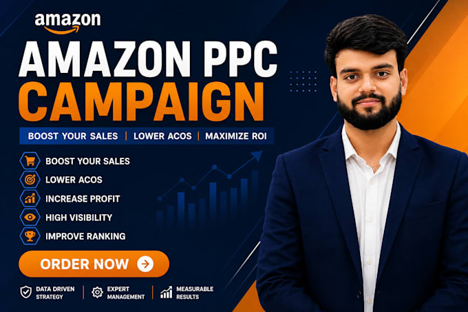 setup manage and optimize amazon PPC campaigns ads sponsored