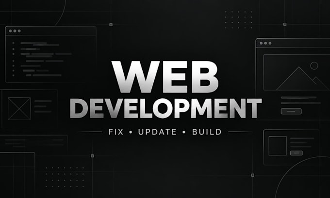 fix, update, or develop your website
