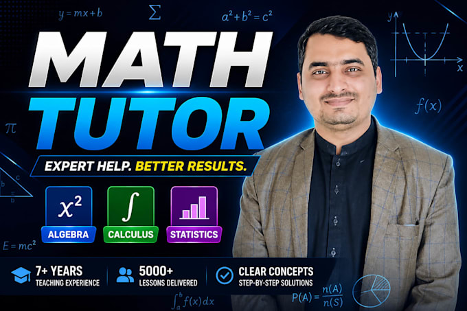 be your online math tutor