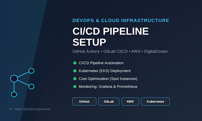 set up cicd pipeline using github actions or gitlab