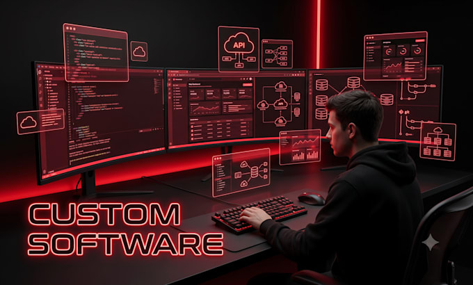 develop custom software, web apps, saas and API solutions