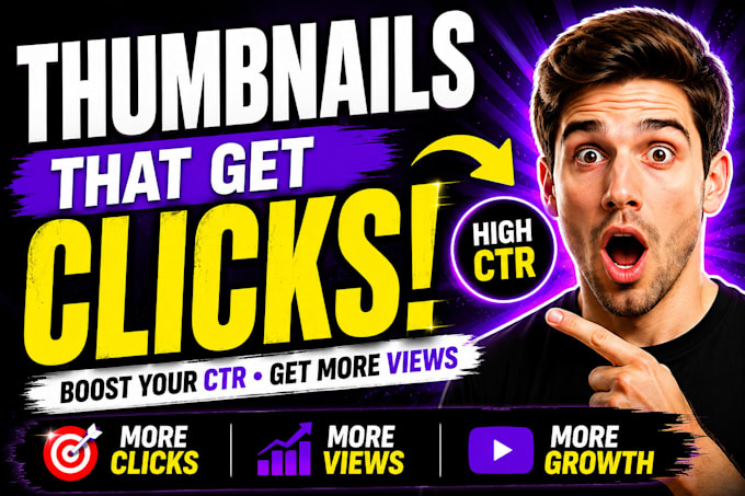design youtube thumbnail that boosts CTR
