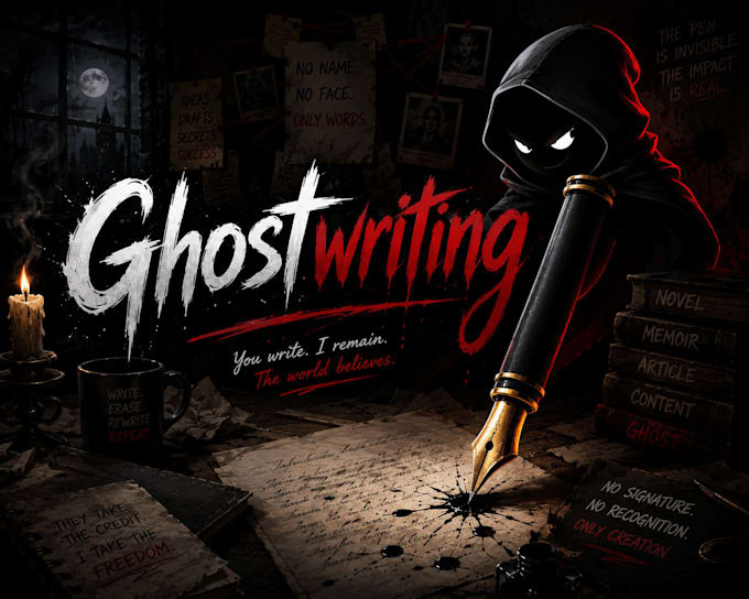 do ghostwriting for you