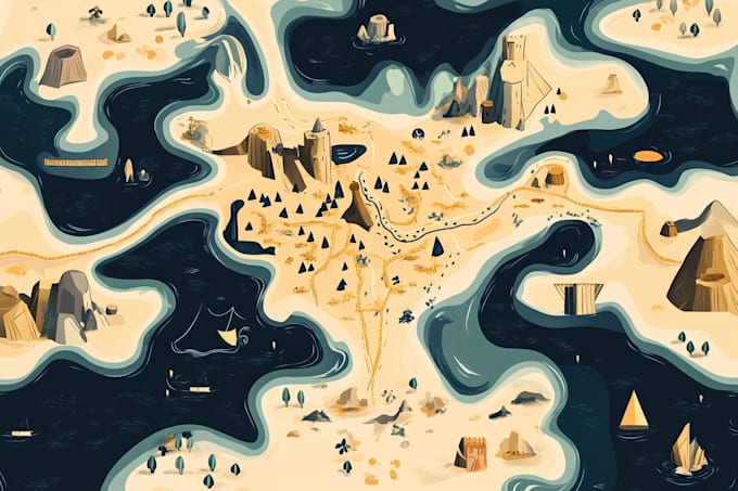 do vector map illustration