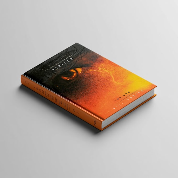 design a premium horror book cover