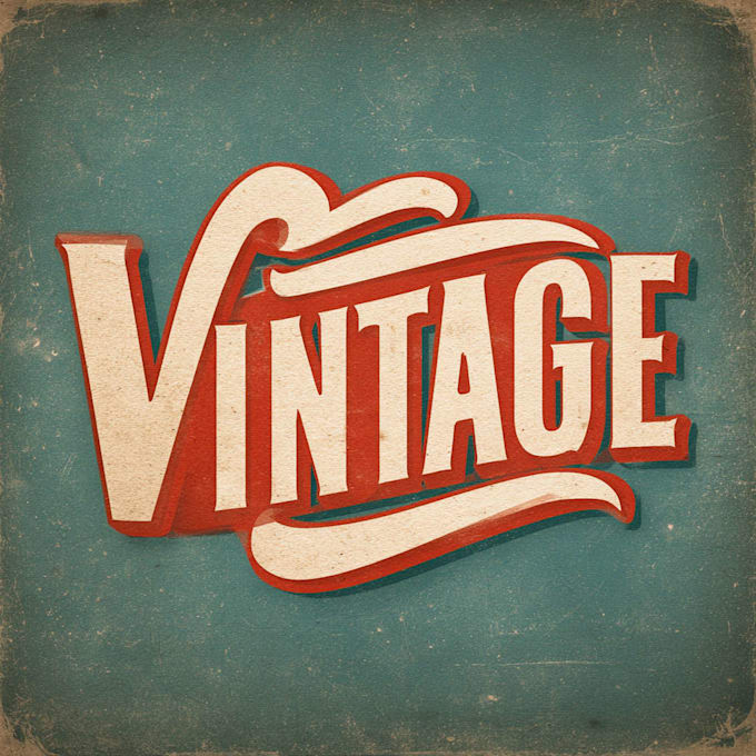 design a retro vintage logo