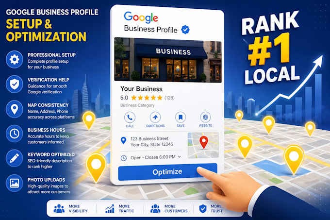 setup and optimize your google my business profile