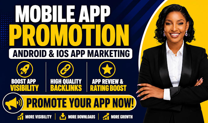 do mobile app promotion for android ios app create backlinks for app review