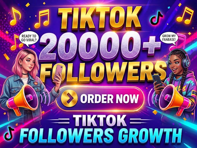 grow tiktok followers with 1000 percent real users