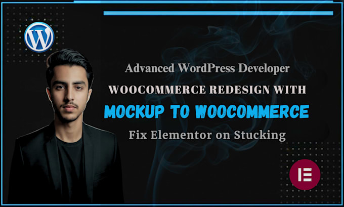 do woocommerce redesign mockup to woocommerce and fix elementor