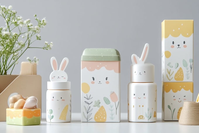 modern and professional packaging design