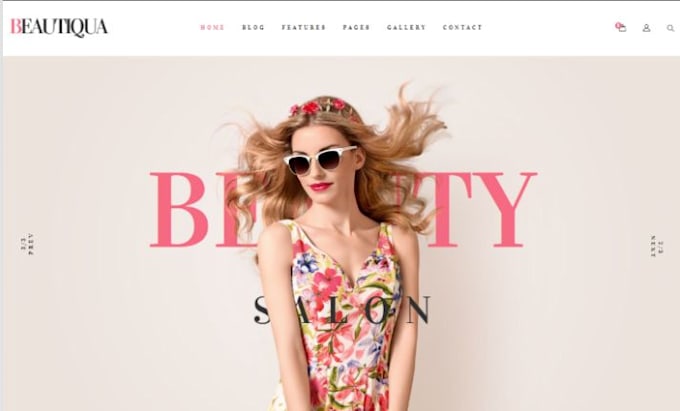 design wix pmu studio website makeup salon microblanding website