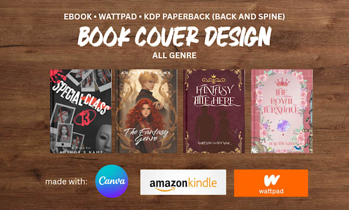design and create your book cover