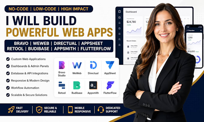 build bravo weweb directual appsheet retool budibase appsmit flutterflow website