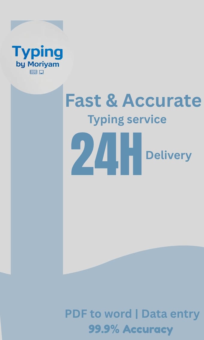 do data entry and typing