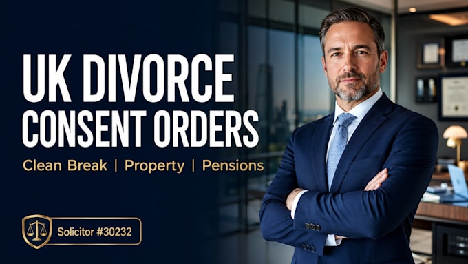 draft UK divorce financial consent order and d81 form form fp1 divorce drafting