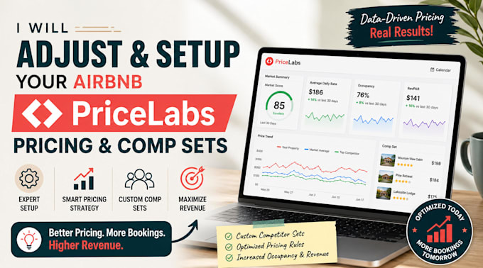 adjust and setup your airbnb pricelabs pricing and comp sets