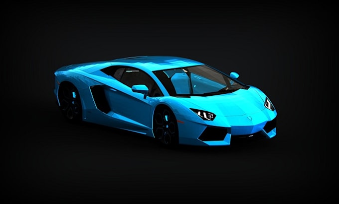 create high quality 3d automotive vehicle models in blender