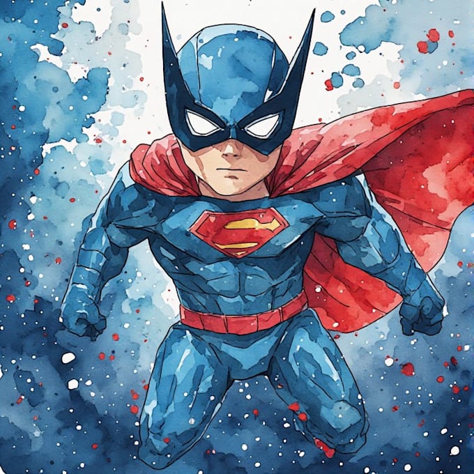create top quality super hero character
