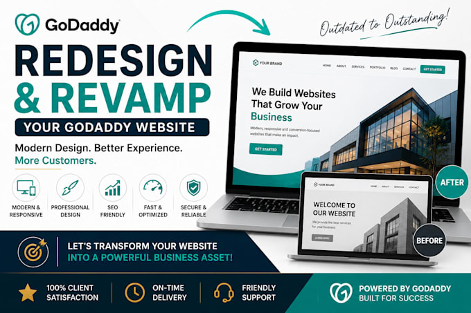 setup godaddy website redesign godaddy website domain setup