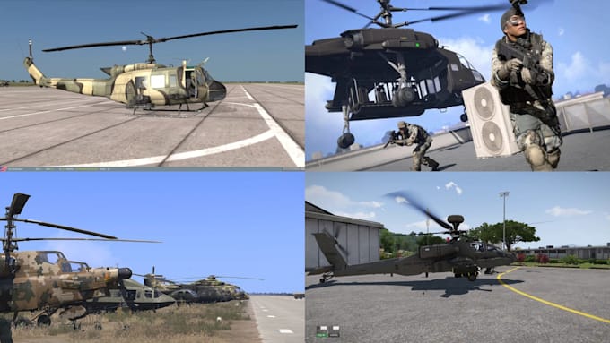 create custom maps, environments, and weapon assets for arma reforger and arma 3