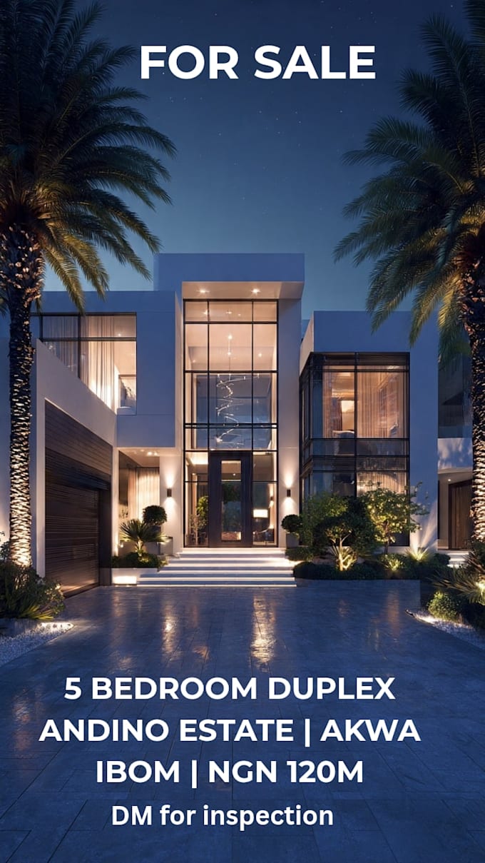 design luxury real estate flyer and 3d mockup rendering
