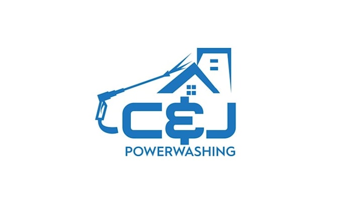 design custom power washing company logo