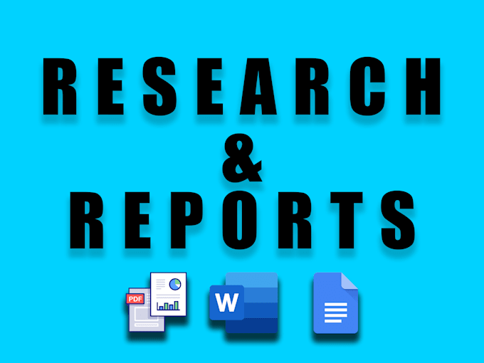do professional report writing and formatting