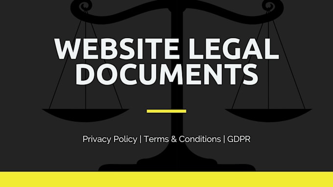 write professional terms and conditions and privacy policy for website
