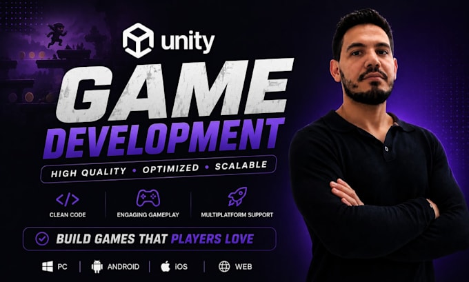 do game development, app database or programming for pc mobile console web
