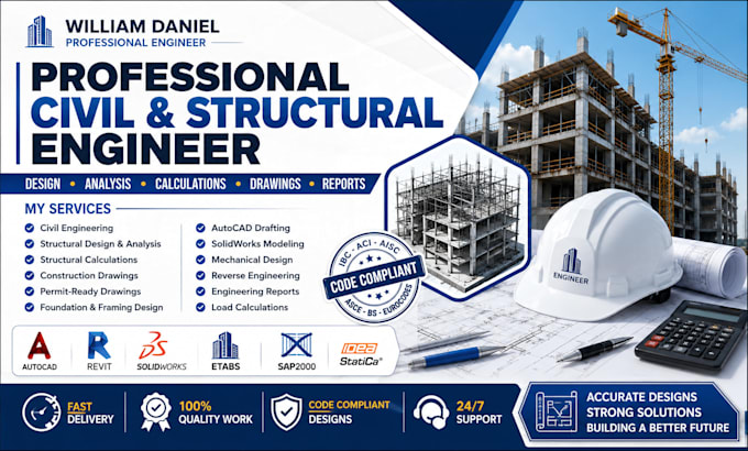 do the calculations for civil and structural engineering