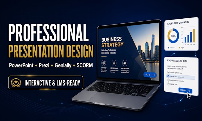 do genially powerpoint presentation keynote google slides design to scorm