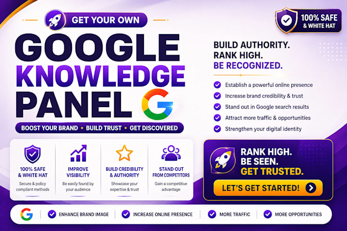 do a personal verified goggle knowledge panel for goggle visibility
