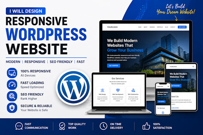 design responsive wordpress website