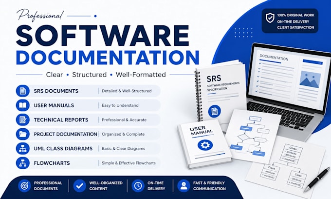 write professional srs and software documentation