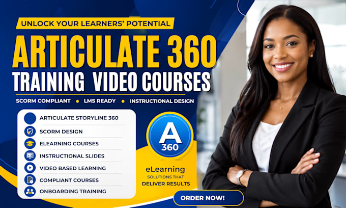 design interactive elearning training course articulate storyline rise 360 scorm