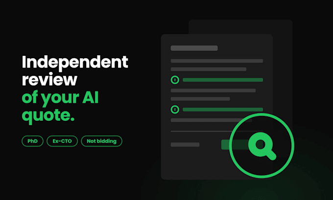 review your ai vendor proposal, scope and pricing