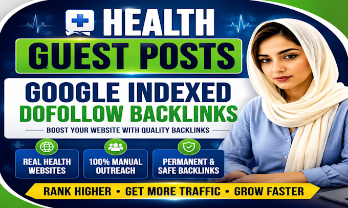 publish a health guest post with contextual dofollow backlink