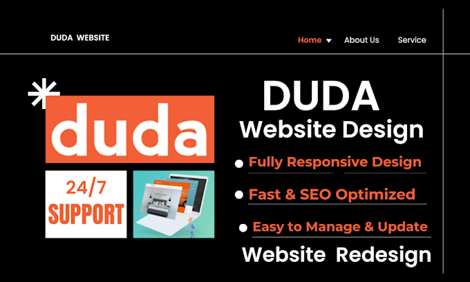 develop a custom duda business website duda website redesign duda website design