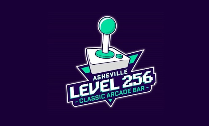 design unique arcade bar revised logo