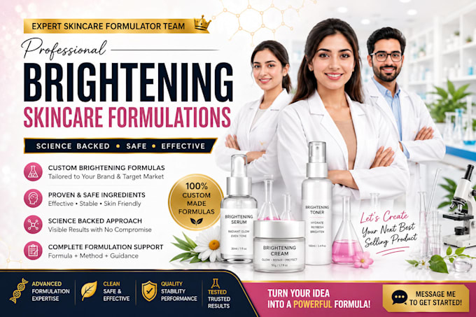 provide premium brightening skincare formulations